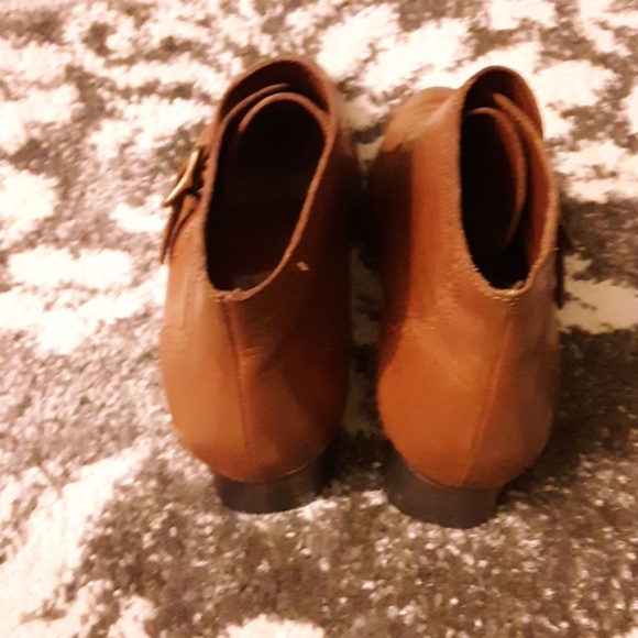 Calico leather low boots - Picture 5 of 8